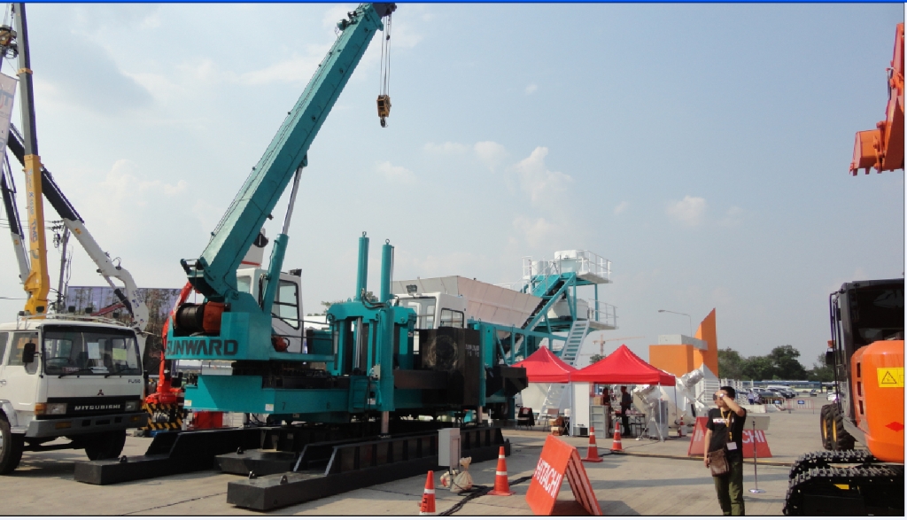 山河智能液压静力压桩机“亮剑”