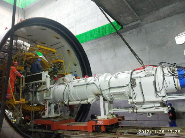 风里雨里，成都等你！中铁山河盾构机走出长沙