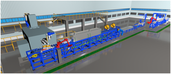 中际山河熔锌铸锭码垛自动线成套设备顺利发货