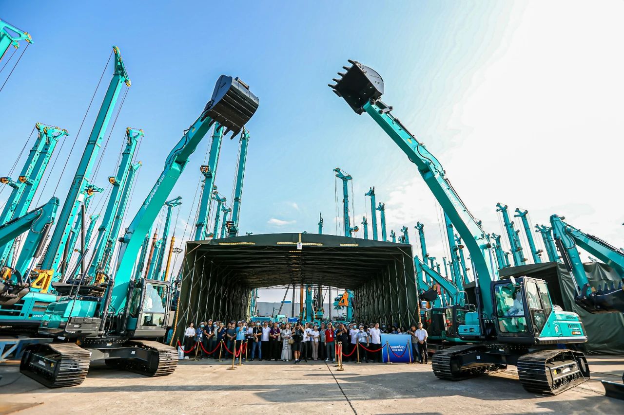 逛展超热闹！山河智能成果展示会高能名场面来袭