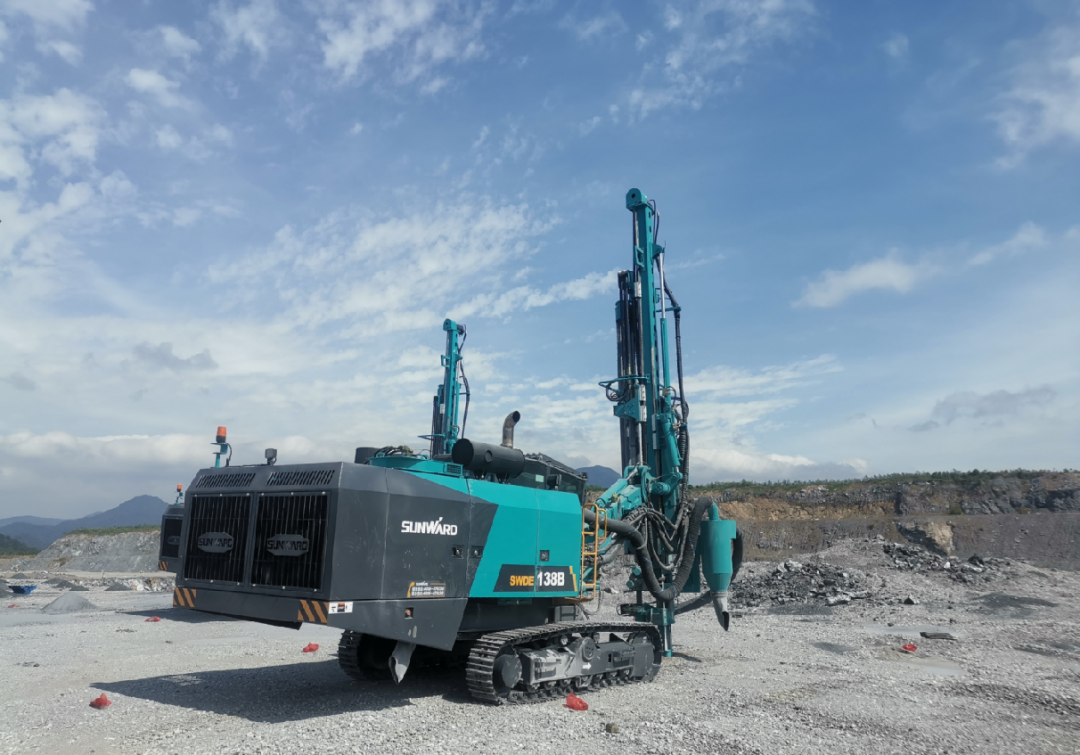 追加订单!山河智能一体化潜孔钻机助力海南华润水泥获好评