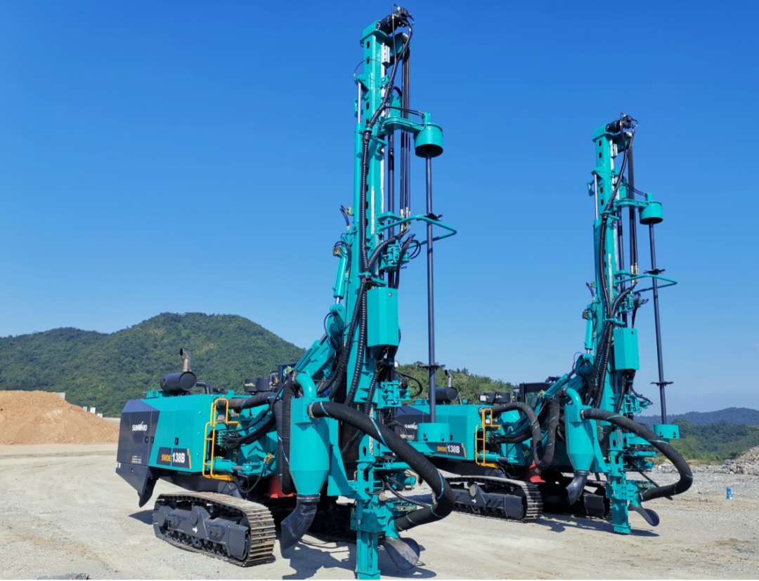 追加订单!山河智能一体化潜孔钻机助力海南华润水泥获好评