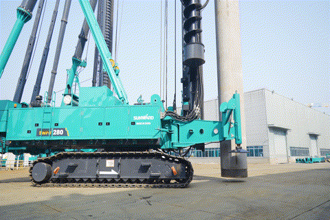 植桩奇兵!山河智能开启大直径预制桩施工全新探索实践