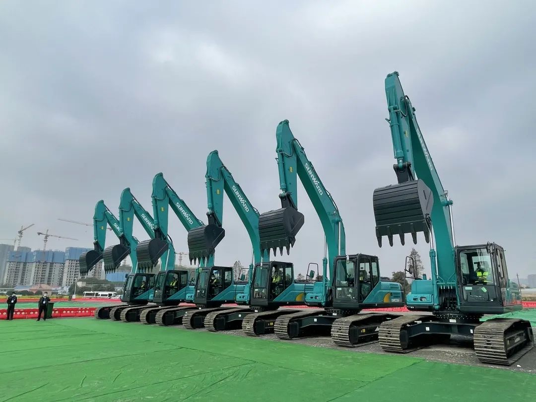 山河智能亮相岳麓山实验室建设项目开工仪式