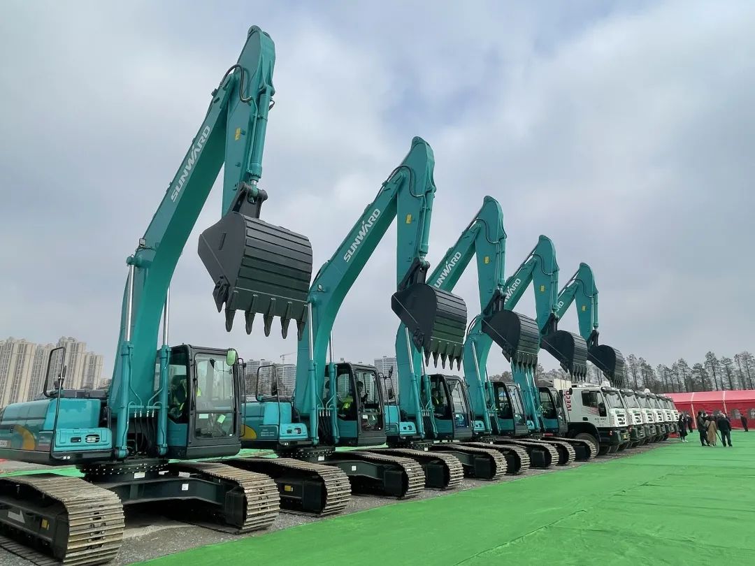 山河智能亮相岳麓山实验室建设项目开工仪式