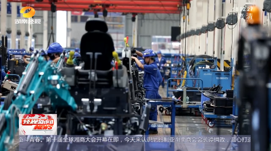 湖南经视 | 大道向前·沿着总书记的足迹 山河智能:自主创新壮我“山河”