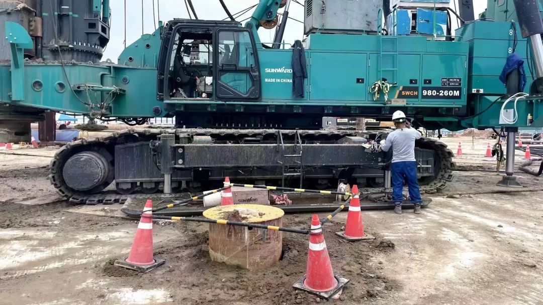 “全球最高桩架”崭露头角!山河智能实力助建韩国首尔麻古MICE综合园区