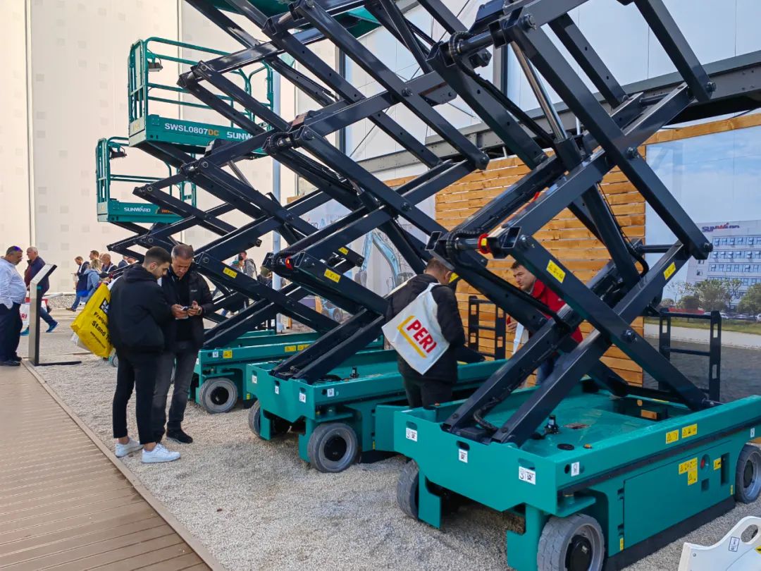 Bauma 2022 | 首次亮相，山河智能高空机械受热捧