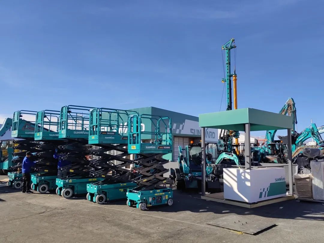 拉展直播 | 山河智能高空精品亮相2023美国拉展,哪款是你的最爱?