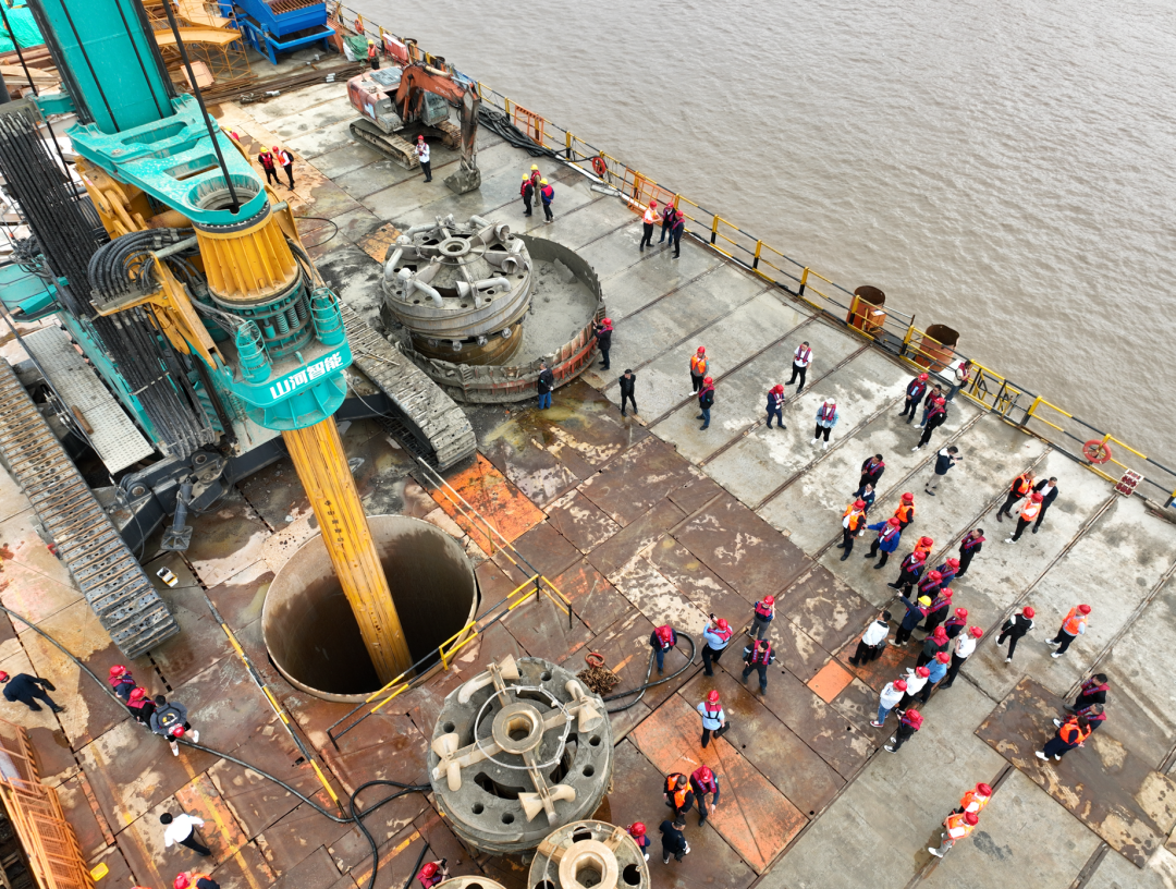 超级装备助建超级工程!山河智能超级旋挖钻机SWDM1280推介会成功举办