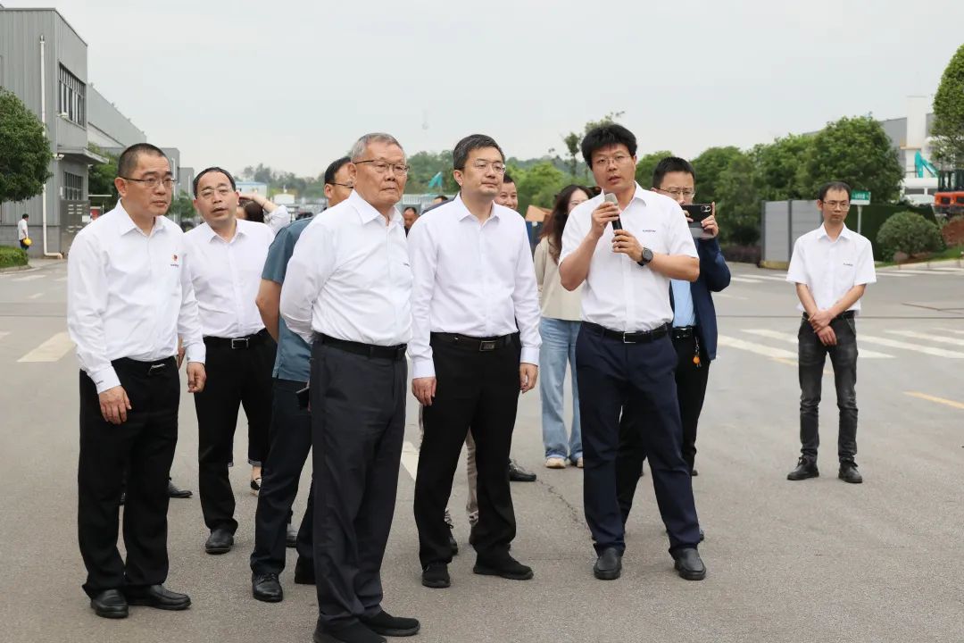 工业和信息化部安全生产司调研山河智能