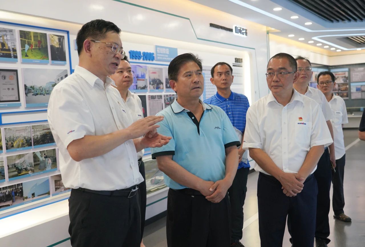 中国贸促会调研山河智能