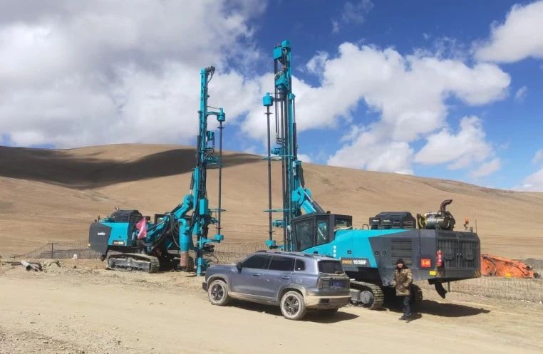 勇闯昆仑山！山河智能凿岩设备攻克海拔5600米!