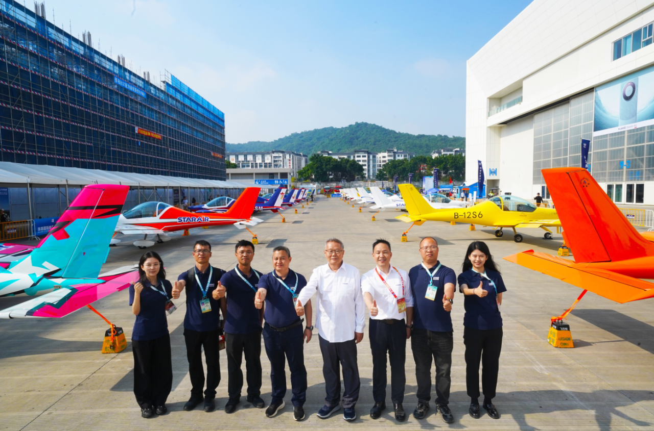 央媒聚焦!一起见证首届亚洲通用航空展上的山河风采