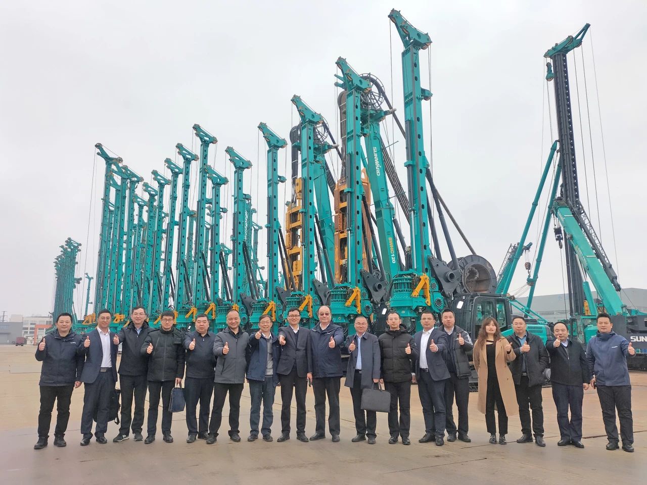 加强全方位合作!中铁二十局到访山河智能