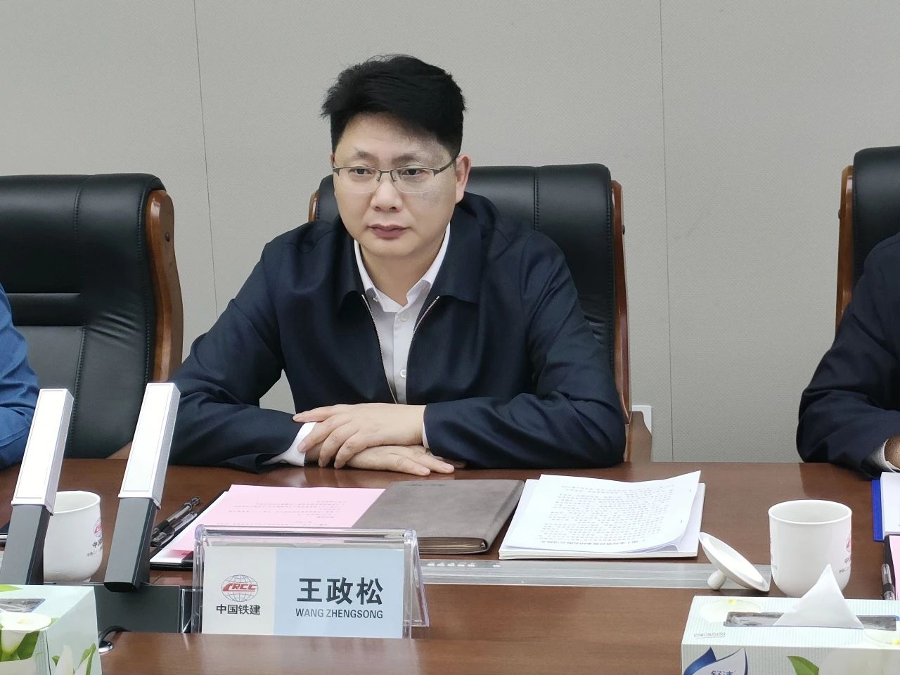 适应新形势,寻求新合作!山河智能到访中铁二十三局