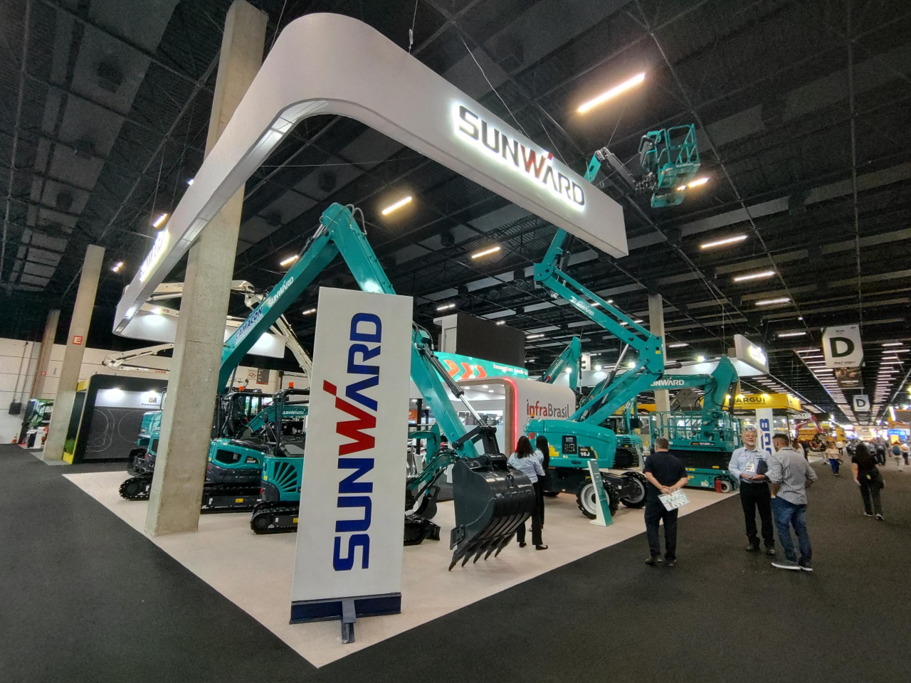 展出设备销售一空!山河智能亮相2024巴西矿业展览会!