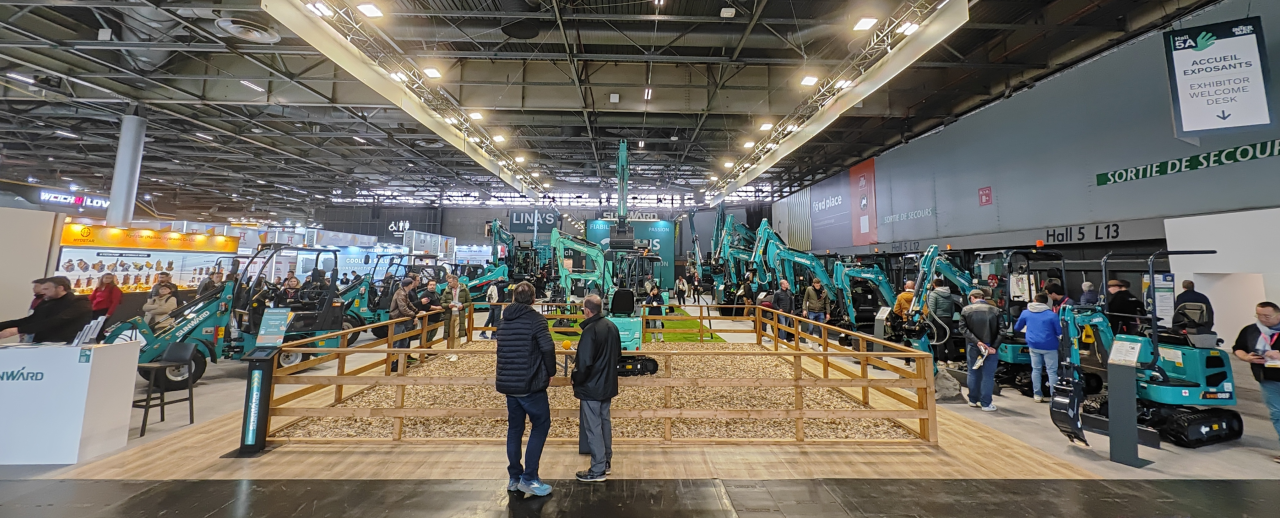 赢战INTERMAT 2024!山河智能土方机械深耕全球高端市场