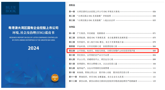 喜讯!山河智能再次入选“大湾区国企ESG发展指数”榜单
