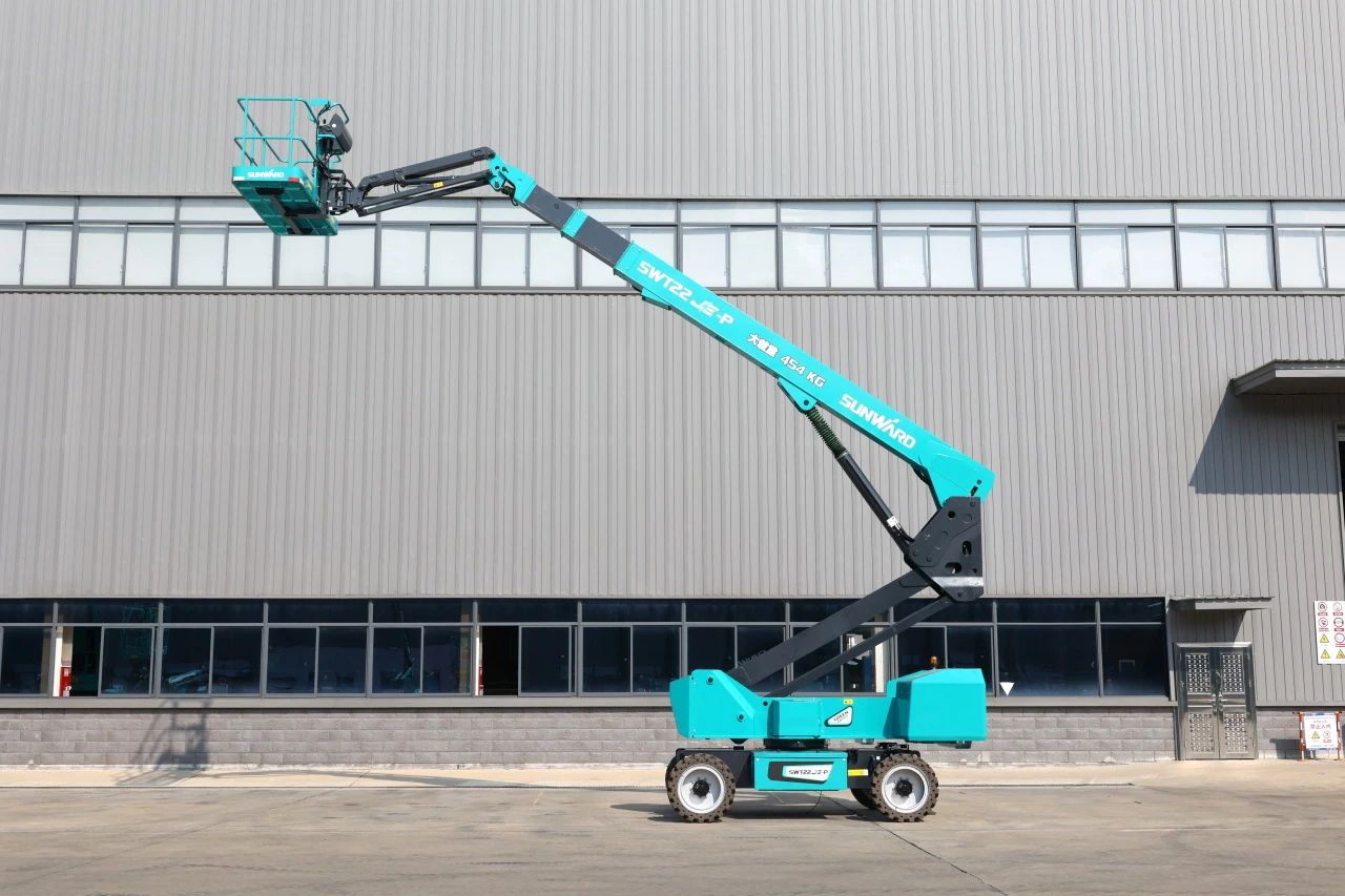 高可靠、高安全、高性能!山河智能新一代P系列电动臂式高空作业平台成功下线