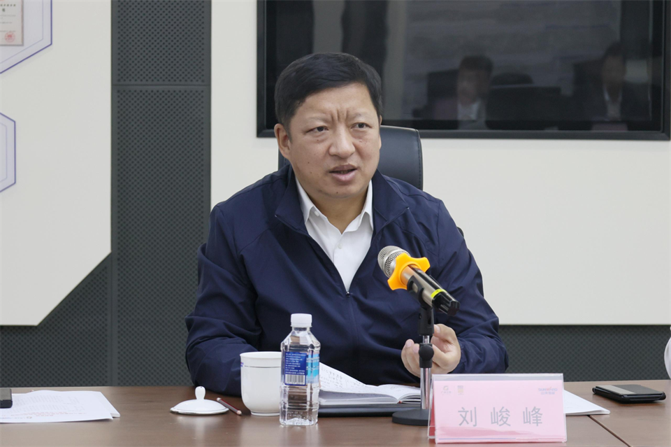 同船出海，共赢未来！中铁九局副总经理刘峻峰一行到访山河智能