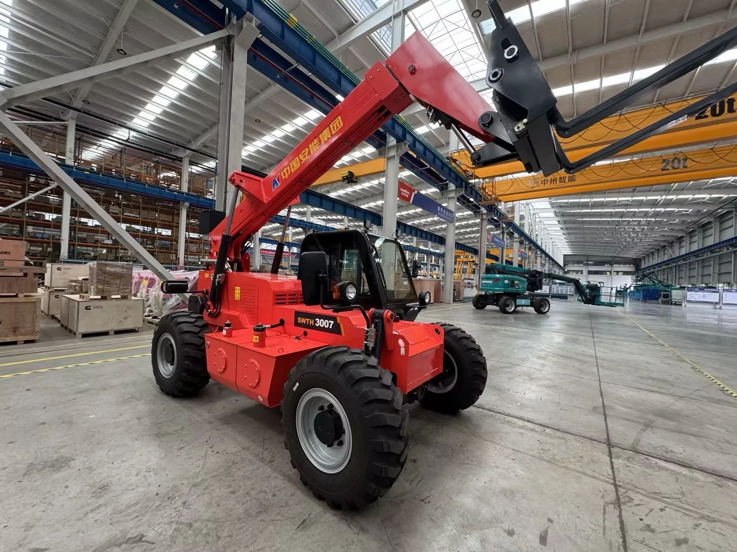 应运而生,“急”速响应!山河智能伸缩臂叉装车进军应急救援领域