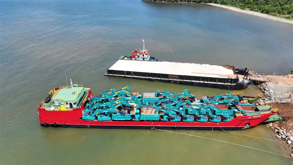 全力以赴！山河智能矿用设备批量交付印尼大客户