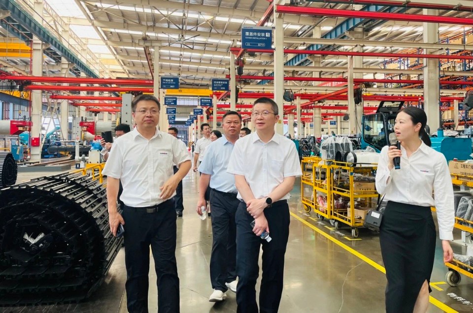 深化协同，共谋发展！中铝国际董事长李宜华、长沙有色院董事长谭荣和到访山河智能